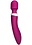 Doc Johnson IVIBE SELECT SILICONE IWAND RECHARGEABLEV10inch PINK