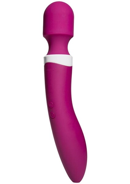 Doc Johnson IVIBE SELECT SILICONE IWAND RECHARGEABLEV10inch PINK