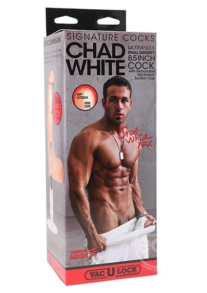 Doc Johnson SIGNATURE COCKS CHAD WHITE 8.5"