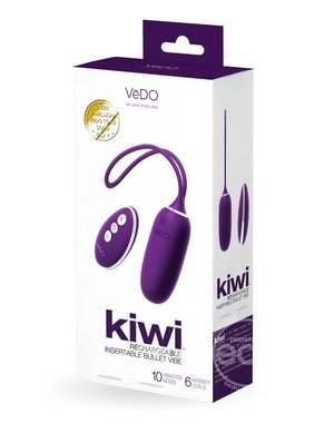 VEDO TOYS VEDO KIWI RECHARGEABLE SILICONE BULLET