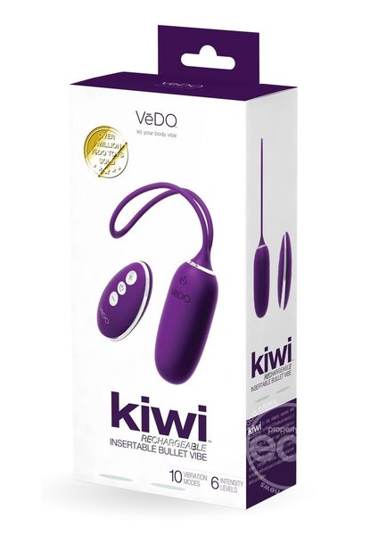 VEDO TOYS VEDO KIWI RECHARGEABLE SILICONE BULLET