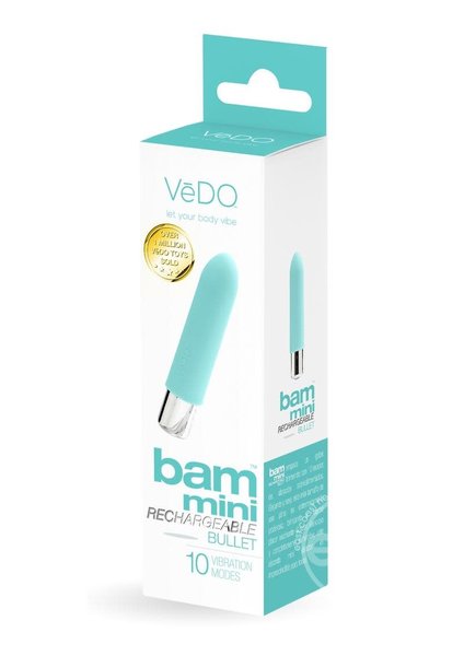 VEDO TOYS VEDO BAM MINI RECHARGEABLE SILICONE BULLET