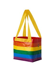 IKEA REUSABLE RAINBOW SHOPPING BAG SMALL