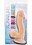 Au Naturel Au Naturel Sensa Feel Dildo With Suction Cup 6.5in - Vanilla