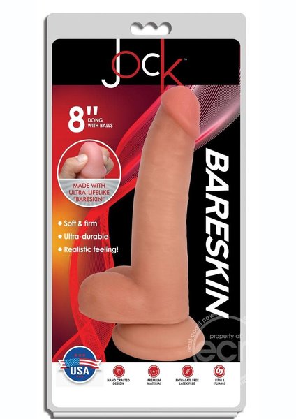 CURVE JOCK BARESKIN W/ BALLS 8"