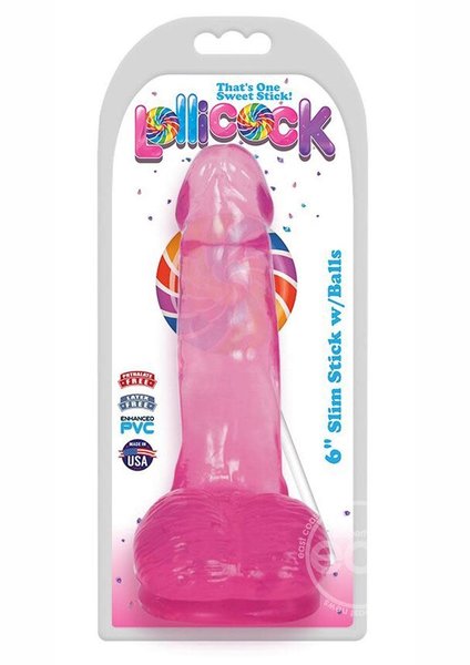 CURVE LOLLICOCK STIM STICK W/ BALLS 6"