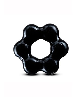 BLUSH NOVELTIES Stay Hard Thick Bead Cock Ring - Black