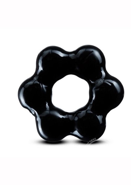 BLUSH NOVELTIES Stay Hard Thick Bead Cock Ring - Black