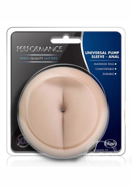 BLUSH NOVELTIES PERFORMANCE UNIVERSAL PUMP SLEEVE ANAL