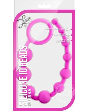 BLUSH NOVELTIES LUXE SILICONE 10 BEADS