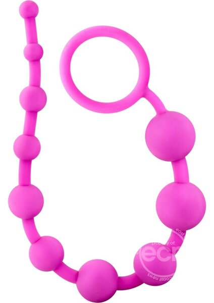 BLUSH NOVELTIES LUXE SILICONE 10 BEADS