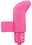 BLUSH NOVELTIES Play With Me Silicone Finger Vibe Waterproof Pink 3.5 Inch