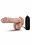 BLUSH NOVELTIES Dr Skin Dr Rob Dildo With Balls 6in Vibrating With Wired Remote - Vanilla