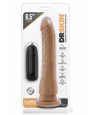 DR SKIN DR SKIN VIBRATING COCK WITH SUCTION CUP 8.5"