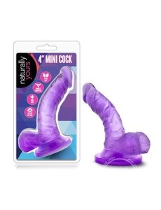 BLUSH NOVELTIES NATURALLY YOURS MINI DILDO W/ BALLS 4.75"