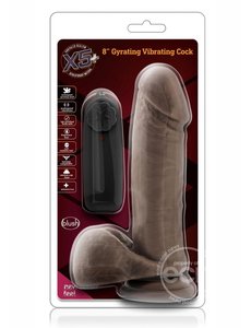 BLUSH NOVELTIES X5 PLUS GYRATING VIBRATING COCK 8"