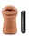 BLUSH NOVELTIES M For Men Isabella Stroker With Bullet - Mouth - Caramel