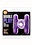 BLUSH NOVELTIES Play With Me Double Play Dual Vibrating Cock Ring - Purple