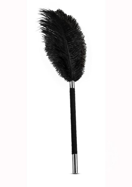 BLUSH NOVELTIES NOIR SOFT FEATHER TICKLER  - 50% OFF