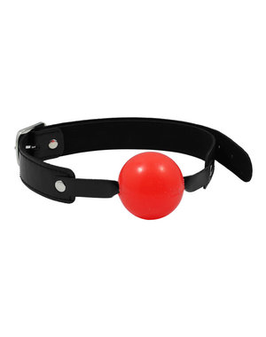 SPORTSHEETS S&M SOLID BALL GAG RED & BLACK