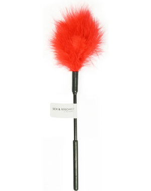 SPORTSHEETS SEX & MISCHIEF FEATHER TICKLER RED