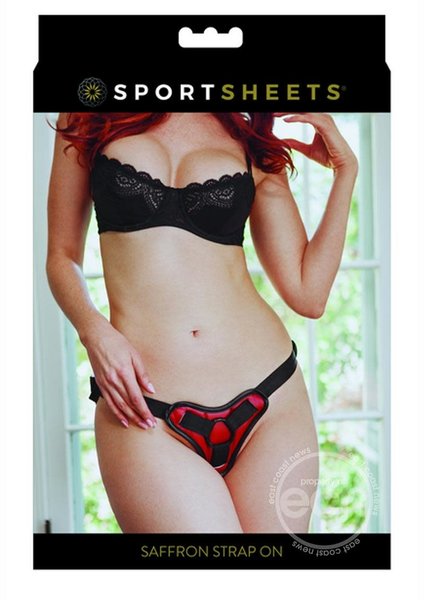 SPORTSHEETS Saffron Strap On Fits Hips Upto 60 Inches