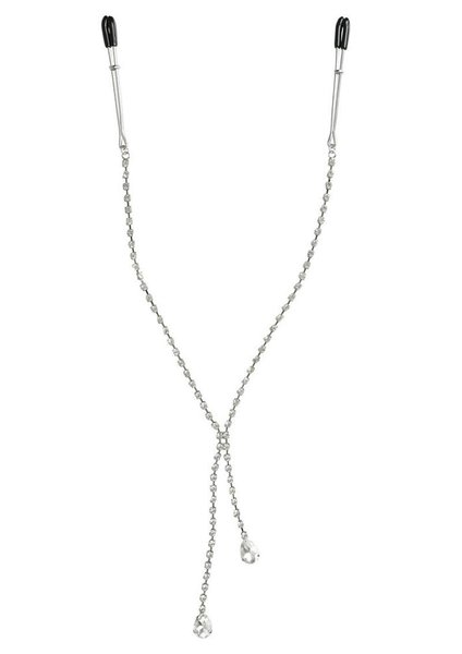 SPORTSHEETS SINCERELY TEARDROP NIPPLE CLIPS 18 INCH