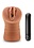XR Brands M for Men Julieta Vibrating Masturbator with Bullet - Pussy - Caramel