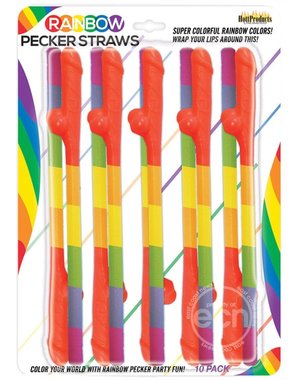 PIPEDREAM PRODUCTS RAINBOW PECKER STRAWS