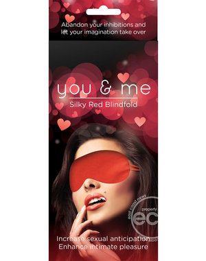 CREATIVE CONCEPTS YOU & ME SILKY RED BLINDFOLD