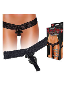 Electric Novelties PANTY, HUSTLER CROTCHLESS PANTIES,M/L