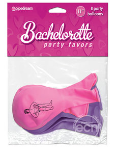 PIPEDREAM PRODUCTS BACHELORETTE PARTY BALLOONS 8 PK  - 25%OFF