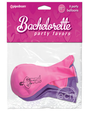 PIPEDREAM PRODUCTS BACHELORETTE PARTY BALLOONS 8 PK  - 25%OFF