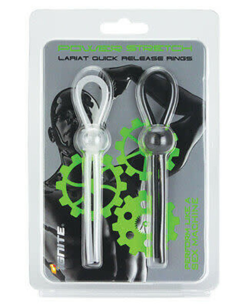IGNITE SILICONE LARIAT QUICK RELEASE RINGS 2 PACK
