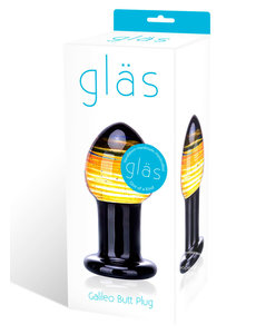 GLAS GALILEO GLASS BUTT PLUG