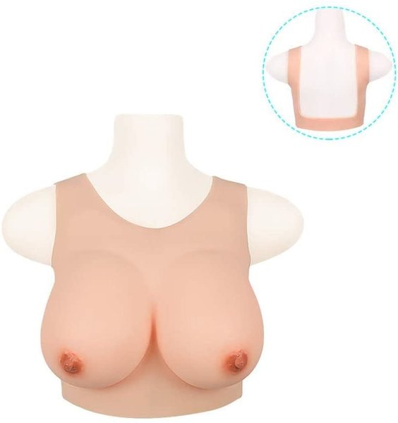 SILICONE BREAST FORM CHESTPLATE