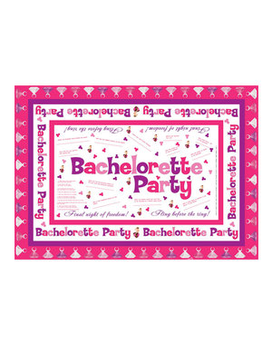 Hott Products BACHELORETTE PARTY TABLECLOTH - 50%OFF