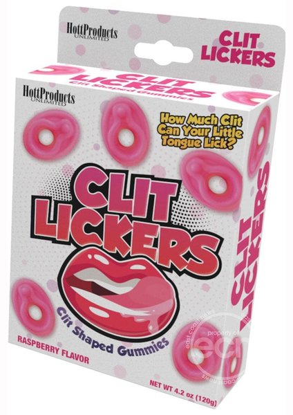 Hott Products CLIT LICKERS CLIT SHAPED GUMMIE