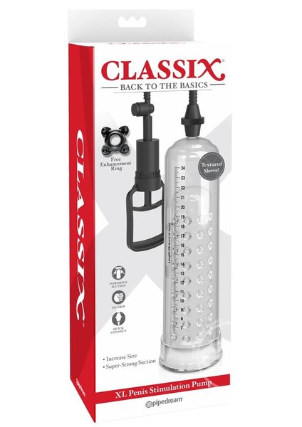 PIPEDREAM PRODUCTS PIPEDREAM CLASSIX XL PENIS STIMULATION PUMP