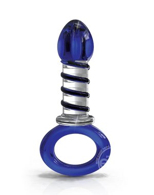 PIPEDREAM PRODUCTS ICICLES No 81 TEXTURED GLASS JUICER PROBE