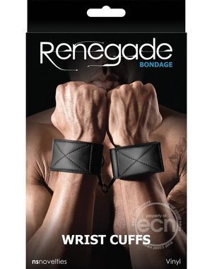 Renegade RENEGADE BONDAGE WRIST CUFF BLACK