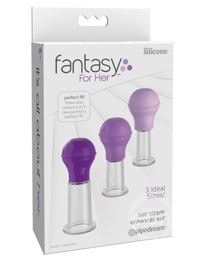 PIPEDREAM PRODUCTS FANTASY FOR HER NIPPLER ENHANCER SET