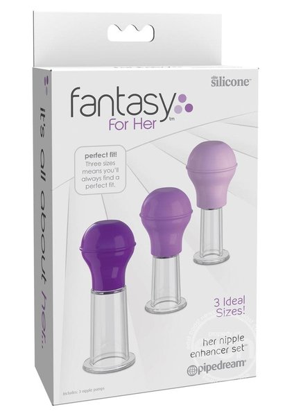 PIPEDREAM PRODUCTS FANTASY FOR HER NIPPLER ENHANCER SET