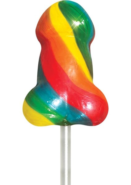 PIPEDREAM PRODUCTS RAINBOW PECKER POPS  SINGLE