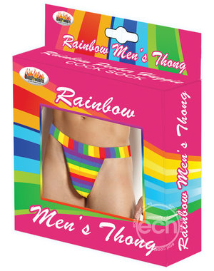 Hott Products Rainbow Men's Thong