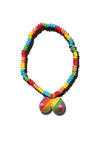 Hott Products RAINBOW BOOBIE CANDY NECKLACE