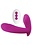 Hott Products Bliss Power Punch USB Magnetic Rechargeable Silicone Dual Vibe Vibrator Waterproof Pink