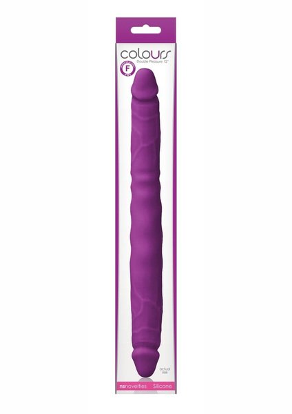 NS Novelties COLOURS DOUBLE PLEASURE SILICONE 12"