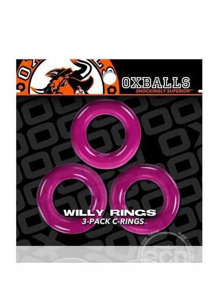 OXBALLS OXBALLS WILLY RINGS 3PK