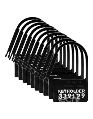 XR Brands MASTER SERIES 10 PACK PLASTICK CHASITY LOCKS